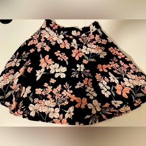 Women Floral Short Skirt